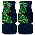 Canberra Raiders Car Mats Polynesian Tribal Tattoo Pacific Sport Art