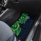 Canberra Raiders Car Mats Polynesian Tribal Tattoo Pacific Sport Art