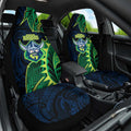 Canberra Raiders Car Seat Cover Polynesian Tribal Tattoo Pacific Sport Art