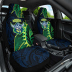 Canberra Raiders Car Seat Cover Polynesian Tribal Tattoo Pacific Sport Art