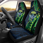 Canberra Raiders Car Seat Cover Polynesian Tribal Tattoo Pacific Sport Art