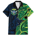 Canberra Raiders Hawaiian Shirt Polynesian Tribal Tattoo Pacific Sport Art