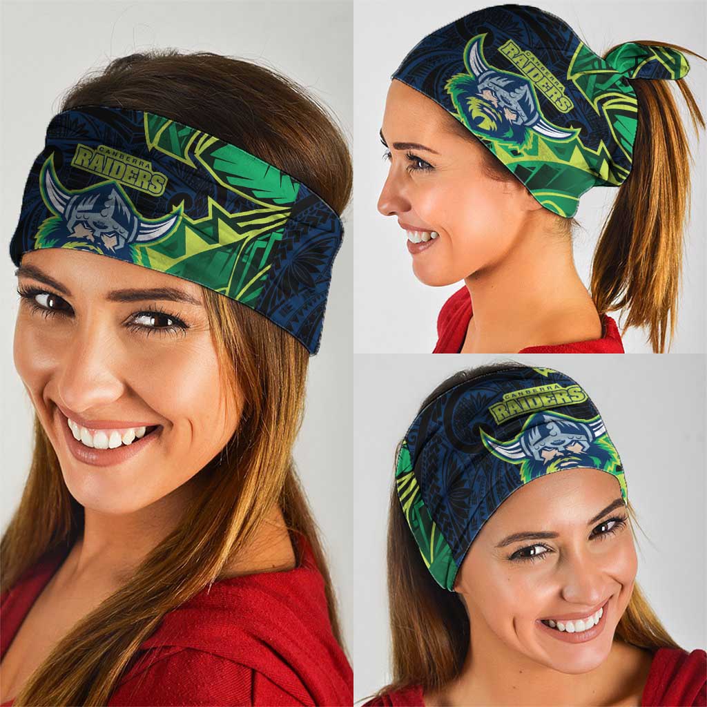 Canberra Raiders Neck Gaiter Polynesian Tribal Tattoo Pacific Sport Art