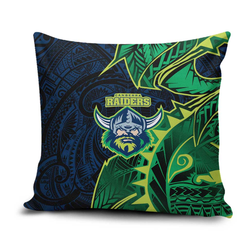 Canberra Raiders Pillow Cover Polynesian Tribal Tattoo Pacific Sport Art