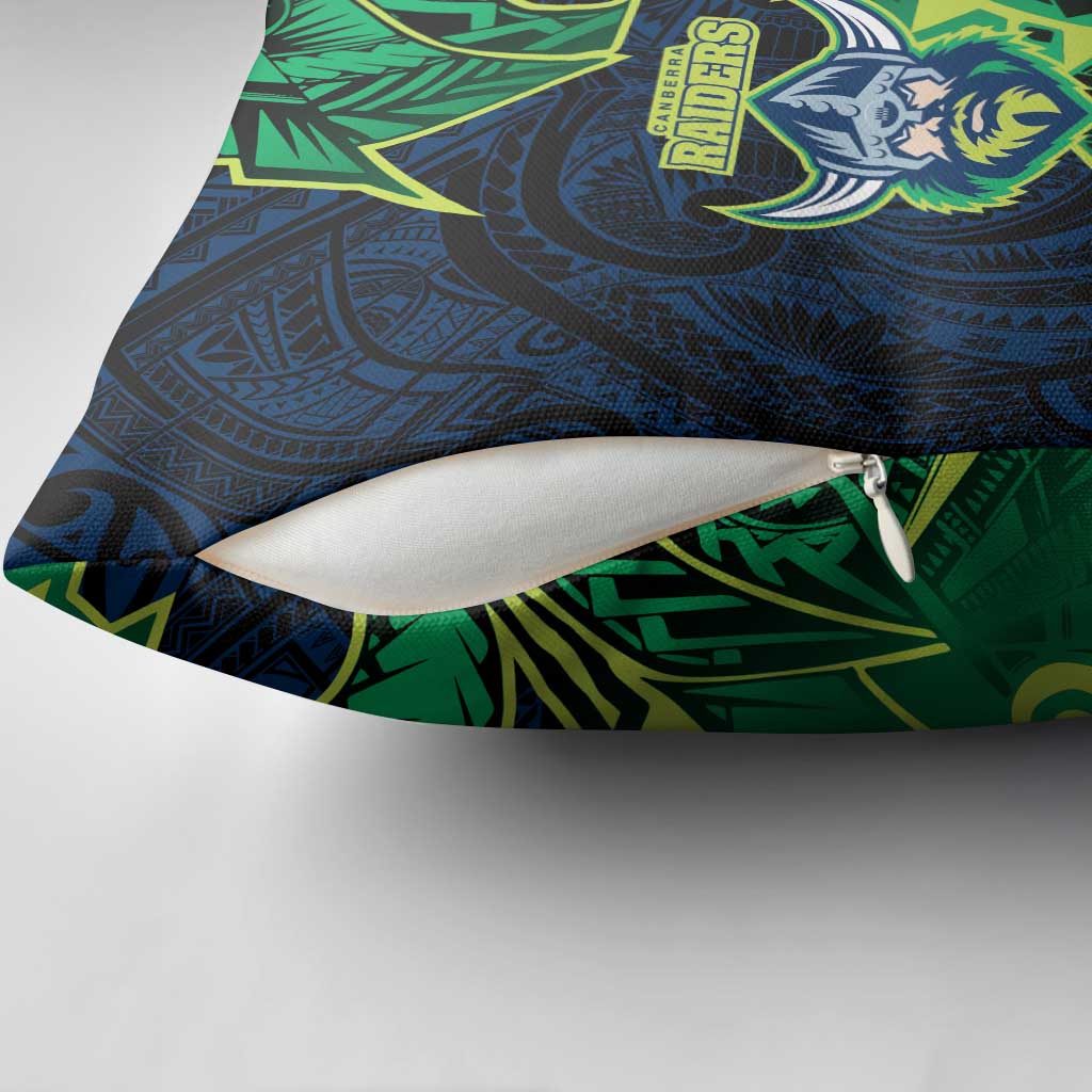 Canberra Raiders Pillow Cover Polynesian Tribal Tattoo Pacific Sport Art