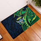 Canberra Raiders Rubber Doormat Polynesian Tribal Tattoo Pacific Sport Art