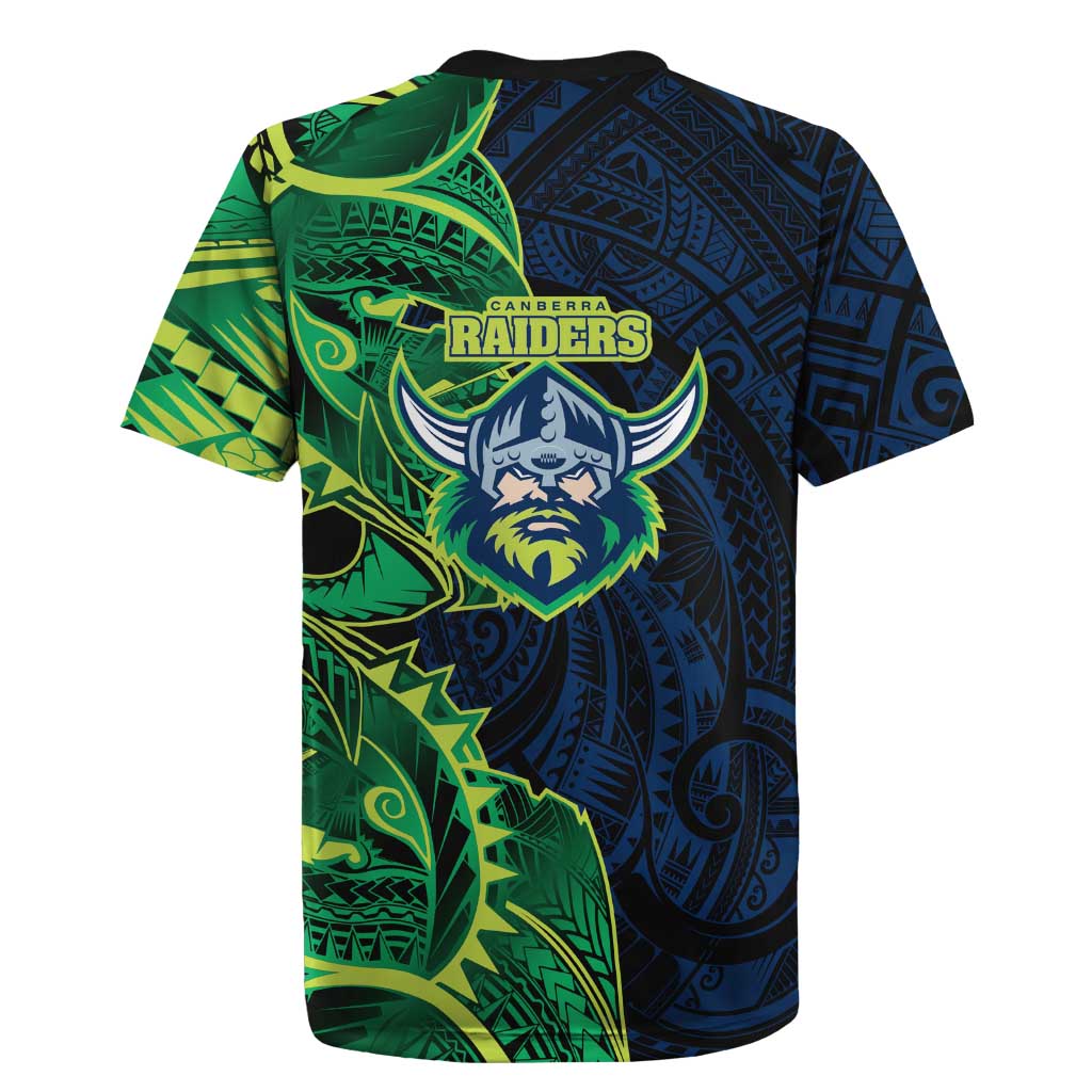 Canberra Raiders Rugby Jersey Polynesian Tribal Tattoo Pacific Sport Art