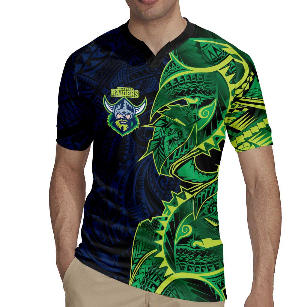 Canberra Raiders Rugby Jersey Polynesian Tribal Tattoo Pacific Sport Art
