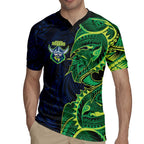 Canberra Raiders Rugby Jersey Polynesian Tribal Tattoo Pacific Sport Art
