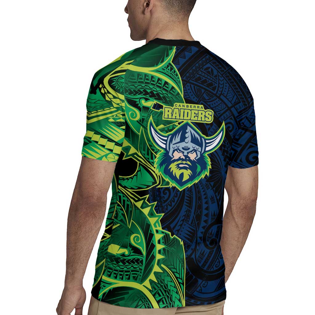 Canberra Raiders Rugby Jersey Polynesian Tribal Tattoo Pacific Sport Art