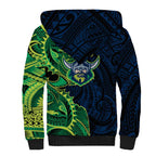 Canberra Raiders Sherpa Hoodie Polynesian Tribal Tattoo Pacific Sport Art