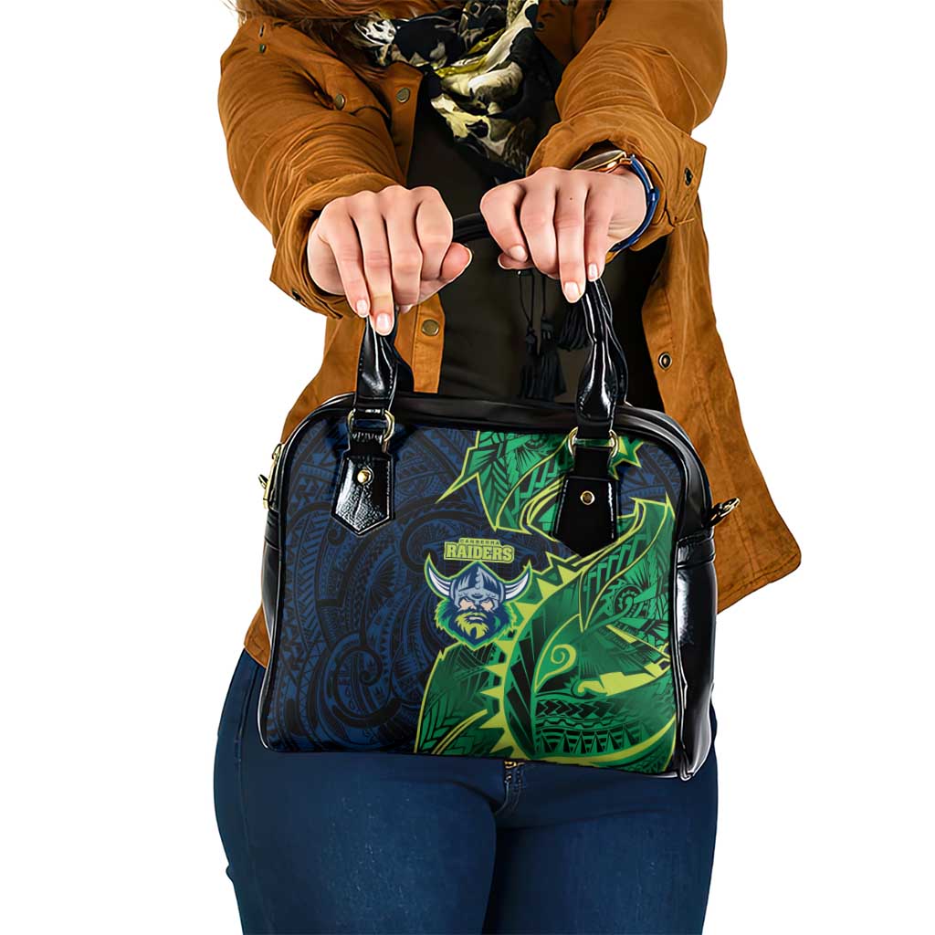 Canberra Raiders Shoulder Handbag Polynesian Tribal Tattoo Pacific Sport Art