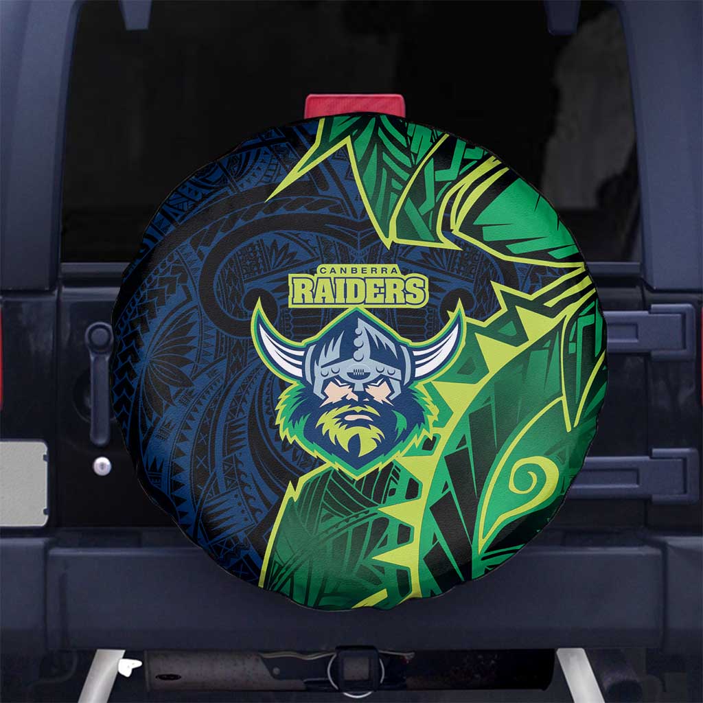 Canberra Raiders Spare Tire Cover Polynesian Tribal Tattoo Pacific Sport Art