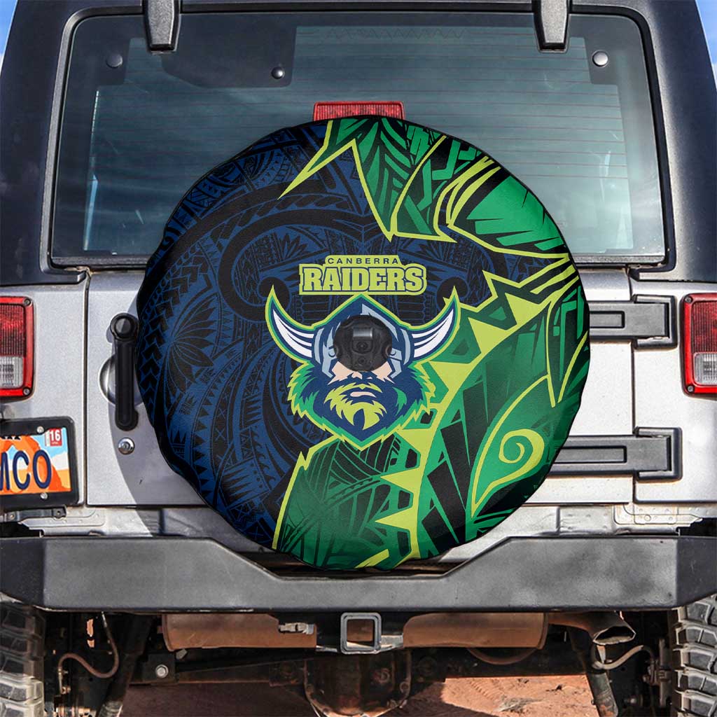 Canberra Raiders Spare Tire Cover Polynesian Tribal Tattoo Pacific Sport Art