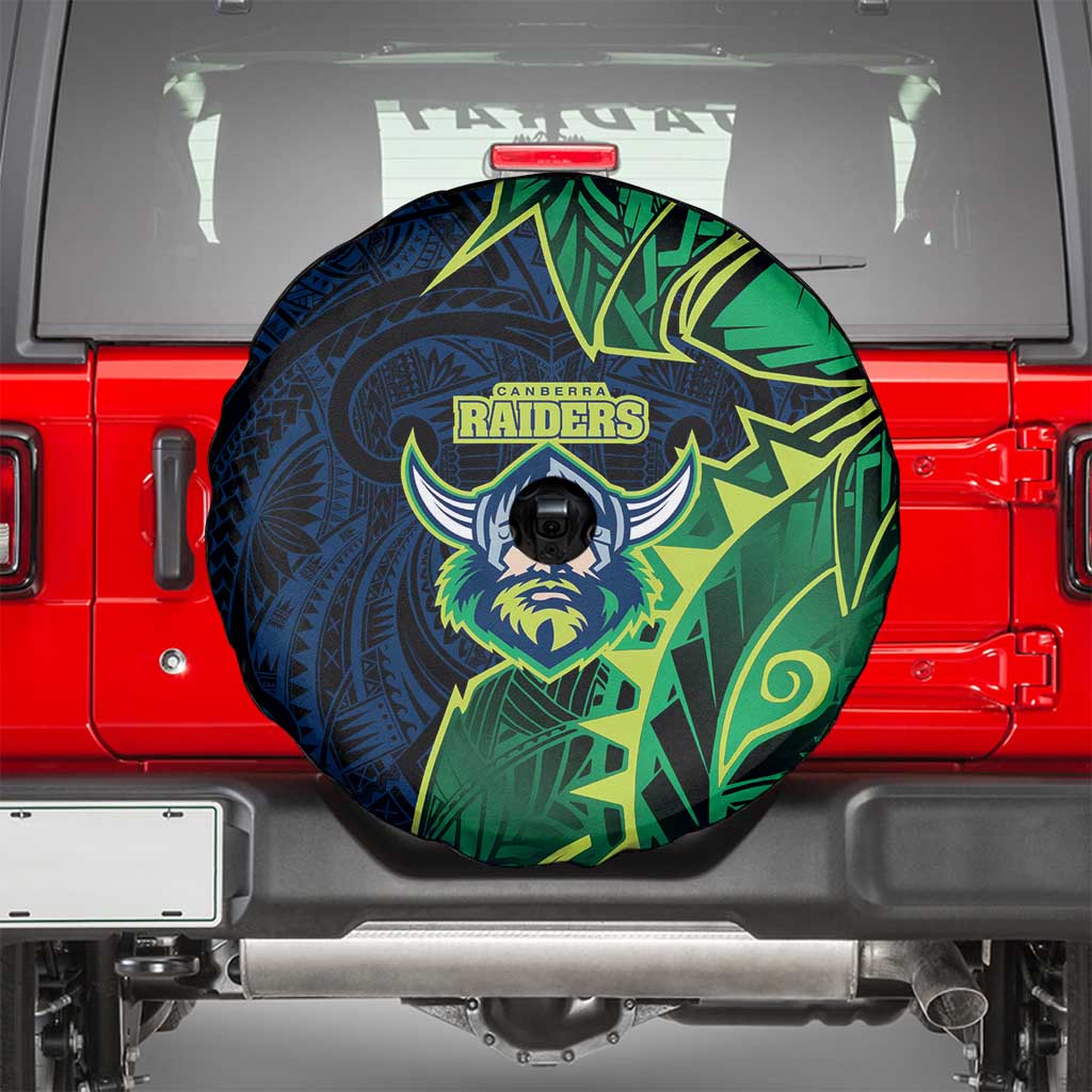 Canberra Raiders Spare Tire Cover Polynesian Tribal Tattoo Pacific Sport Art