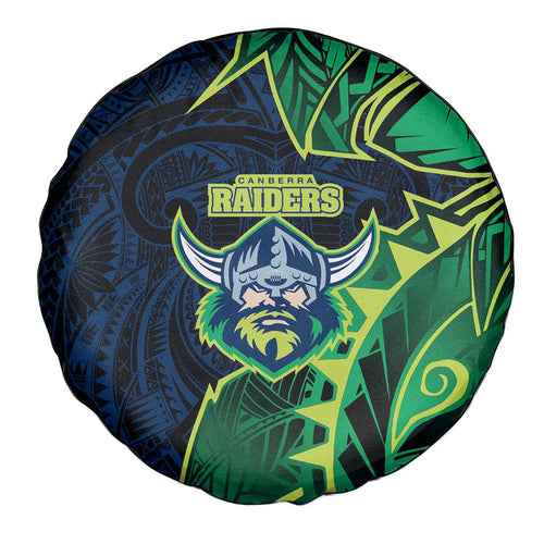Canberra Raiders Spare Tire Cover Polynesian Tribal Tattoo Pacific Sport Art