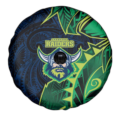 Canberra Raiders Spare Tire Cover Polynesian Tribal Tattoo Pacific Sport Art