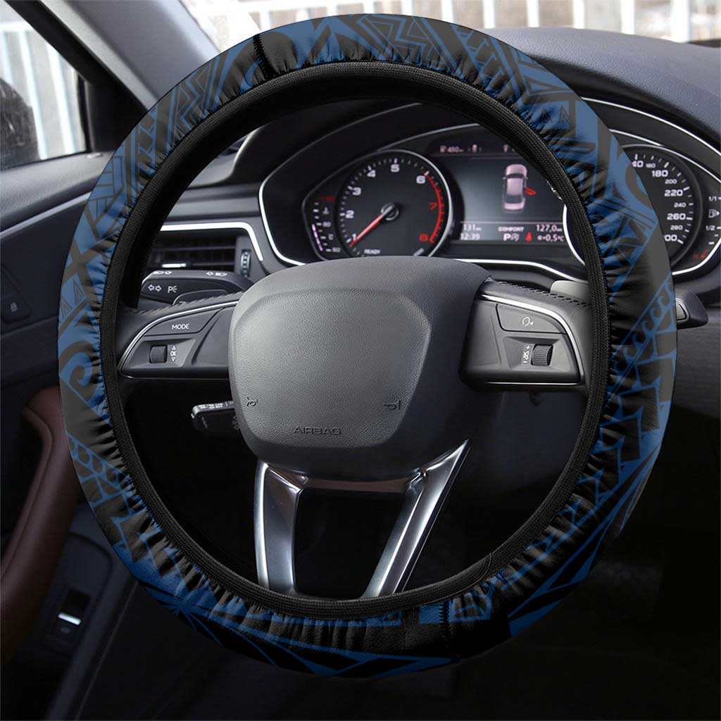 Canberra Raiders Steering Wheel Cover Polynesian Tribal Tattoo Pacific Sport Art