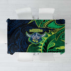 Canberra Raiders Tablecloth Polynesian Tribal Tattoo Pacific Sport Art