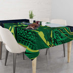 Canberra Raiders Tablecloth Polynesian Tribal Tattoo Pacific Sport Art