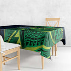 Canberra Raiders Tablecloth Polynesian Tribal Tattoo Pacific Sport Art