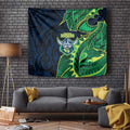 Canberra Raiders Tapestry Polynesian Tribal Tattoo Pacific Sport Art