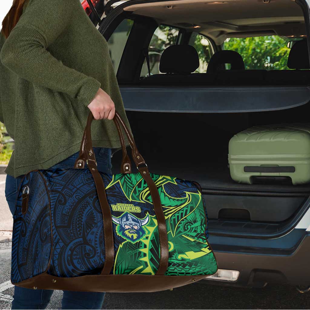Canberra Raiders Travel Bag Polynesian Tribal Tattoo Pacific Sport Art