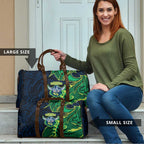 Canberra Raiders Travel Bag Polynesian Tribal Tattoo Pacific Sport Art