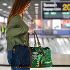 Canberra Raiders Travel Bag Polynesian Tribal Tattoo Pacific Sport Art