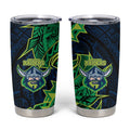Canberra Raiders Tumbler Cup Polynesian Tribal Tattoo Pacific Sport Art