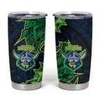 Canberra Raiders Tumbler Cup Polynesian Tribal Tattoo Pacific Sport Art