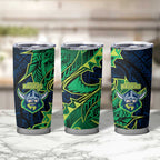 Canberra Raiders Tumbler Cup Polynesian Tribal Tattoo Pacific Sport Art