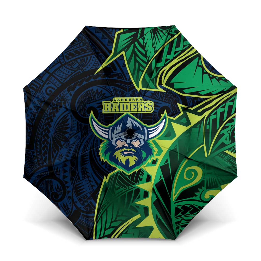 Canberra Raiders Umbrella Polynesian Tribal Tattoo Pacific Sport Art