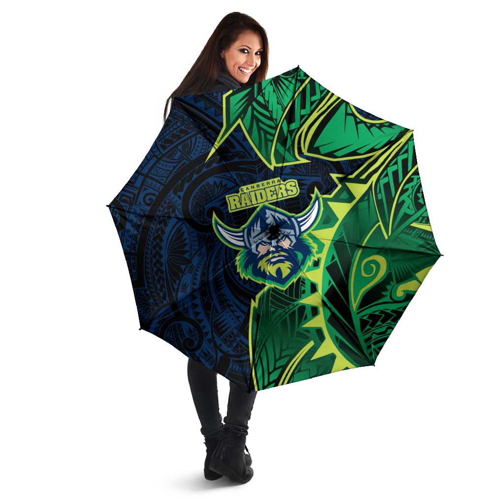 Canberra Raiders Umbrella Polynesian Tribal Tattoo Pacific Sport Art
