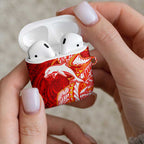 Dolphins AirPods Case Polynesian Tribal Tattoo Pacific Sport Art