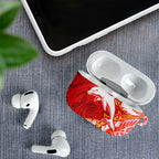 Dolphins AirPods Case Polynesian Tribal Tattoo Pacific Sport Art
