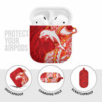 Dolphins AirPods Case Polynesian Tribal Tattoo Pacific Sport Art