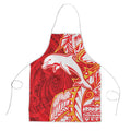 Dolphins Apron Polynesian Tribal Tattoo Pacific Sport Art