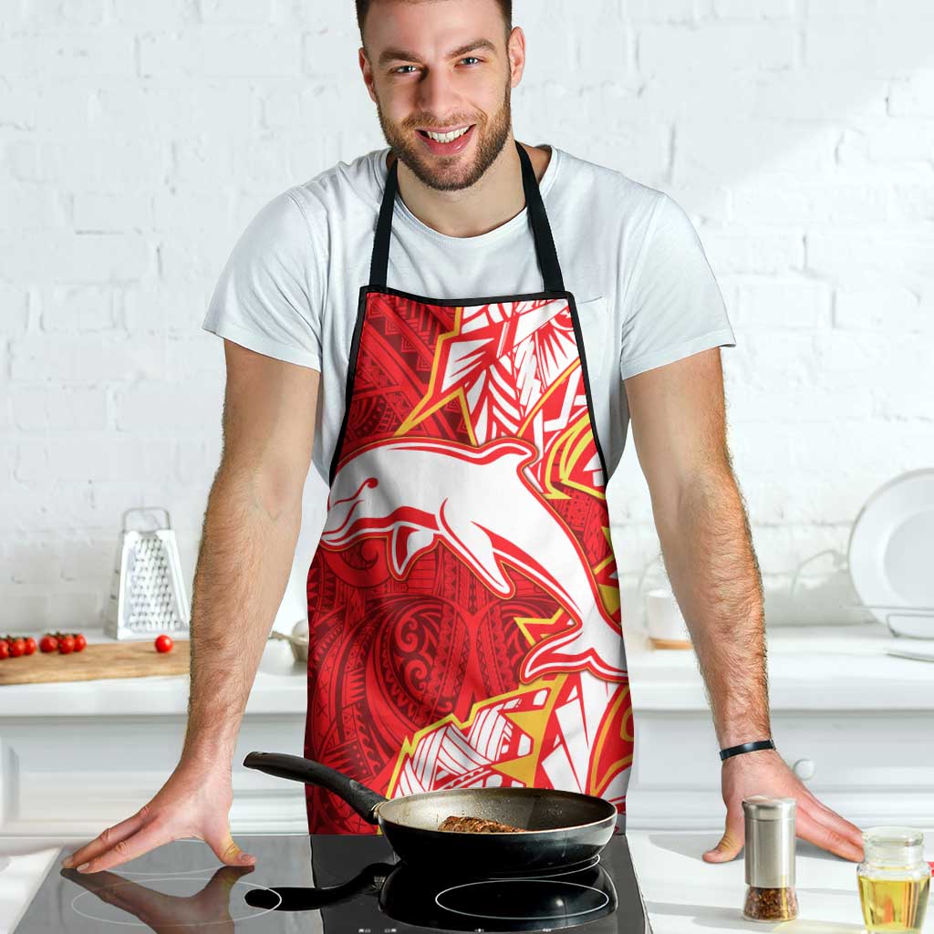 Dolphins Apron Polynesian Tribal Tattoo Pacific Sport Art