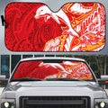 Dolphins Auto Sun Shade Polynesian Tribal Tattoo Pacific Sport Art