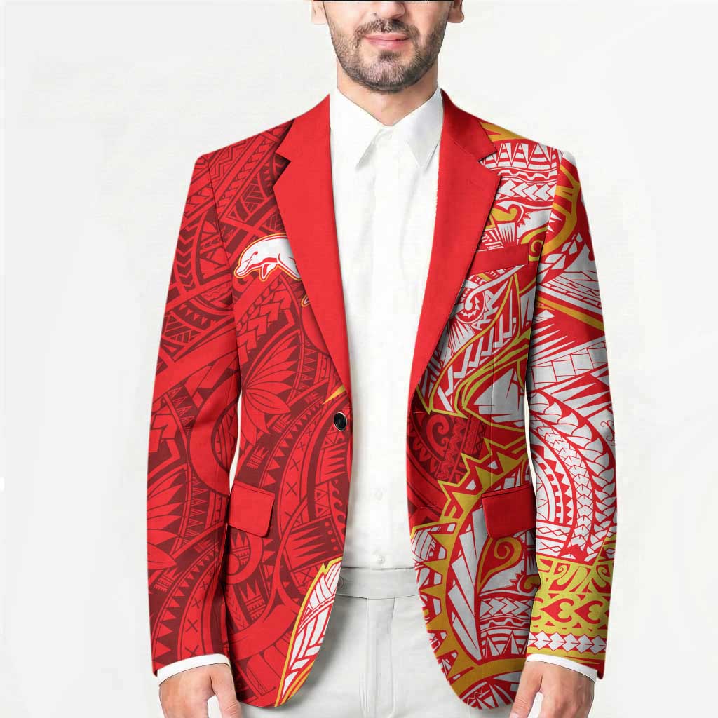 Dolphins Blazer Polynesian Tribal Tattoo Pacific Sport Art