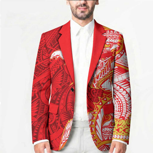 Dolphins Blazer Polynesian Tribal Tattoo Pacific Sport Art