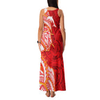 Dolphins Family Matching Tank Maxi Dress and Hawaiian Shirt Polynesian Tribal Tattoo Pacific Sport Art