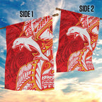 Dolphins Garden Flag Polynesian Tribal Tattoo Pacific Sport Art