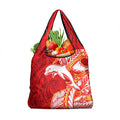 Dolphins Grocery Bag Polynesian Tribal Tattoo Pacific Sport Art