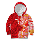 Dolphins Kid Hoodie Polynesian Tribal Tattoo Pacific Sport Art