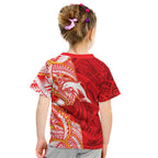 Dolphins Kid T Shirt Polynesian Tribal Tattoo Pacific Sport Art