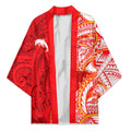 Dolphins Kimono Polynesian Tribal Tattoo Pacific Sport Art