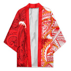 Dolphins Kimono Polynesian Tribal Tattoo Pacific Sport Art