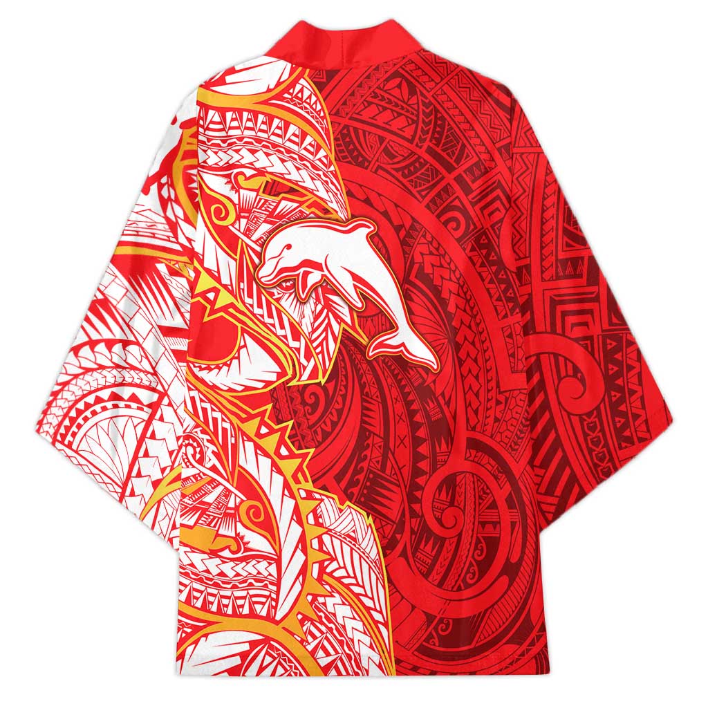 Dolphins Kimono Polynesian Tribal Tattoo Pacific Sport Art